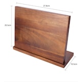 thumbnail of Messerblock magnetisch aus Holz