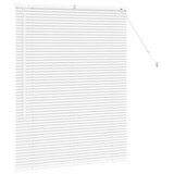 thumbnail of vidaXL Venetiaanse Jaloezieën met gordijnen Wit 130 x 105 cm Aluminium