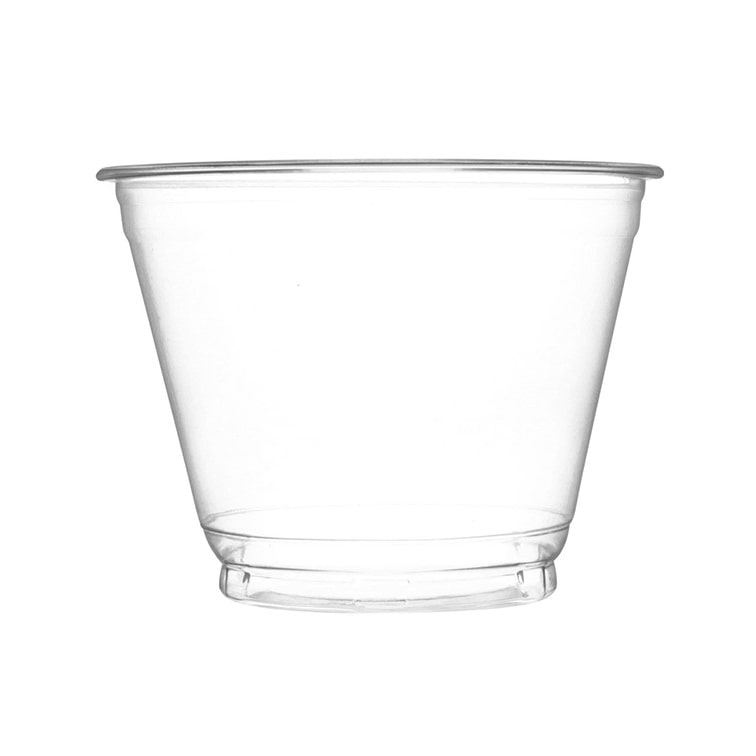 MONOUSO - Taça de Plastico PET Cristal 270ml Ø9,3cm (50 Uds)