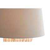 thumbnail of SalesFever lámpara de pie 175cm| pantalla lino | marco driftwood & tubo metal | base madera Hevea |An 30 x P30 x Al175cm|negro-natural-blanco lavado