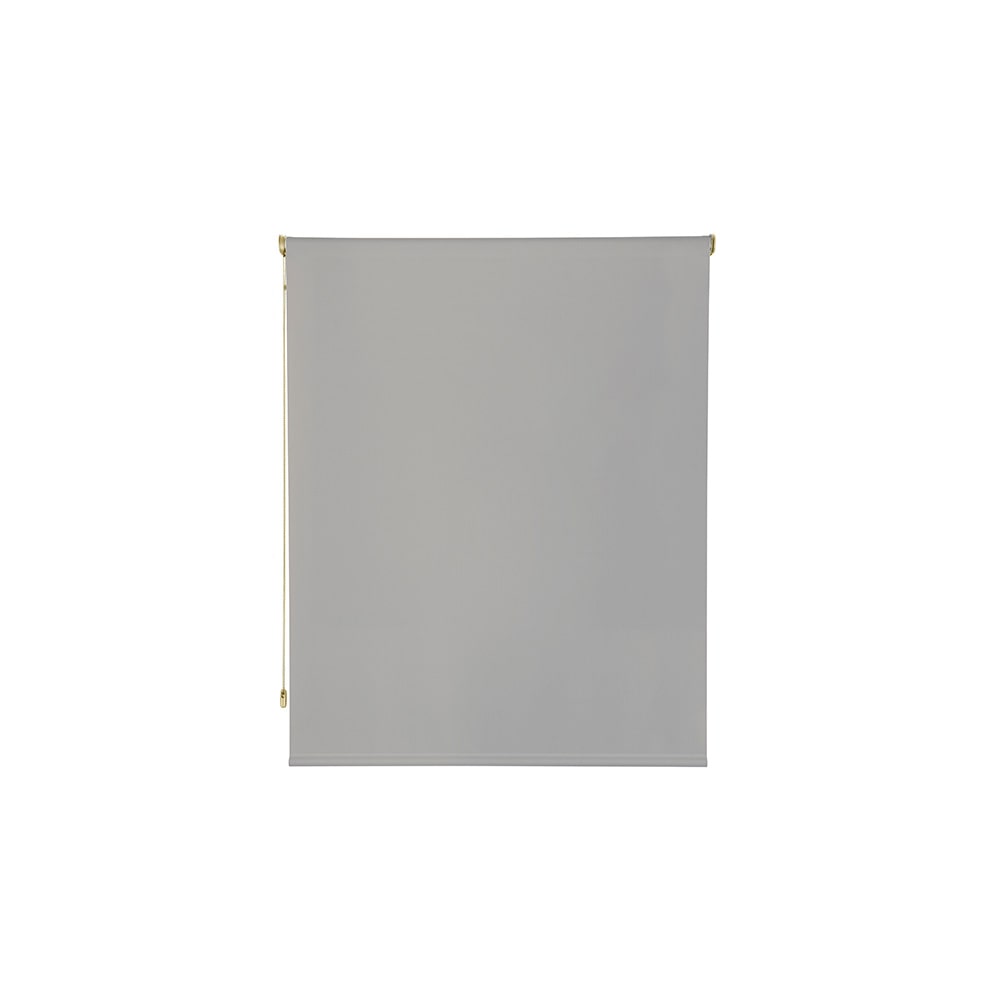 Rocada cortina enrollable 140cm largo x 140cm alto  - cortina color perla lino con mecánico beige