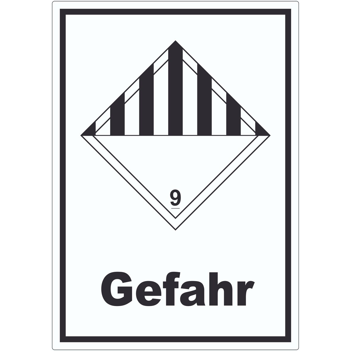 Aufkleber verschiedene Gefahren Gefahr Stoffe Material miscellaneous A6 (105x148mm)