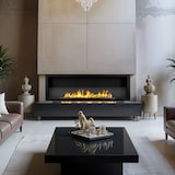 thumbnail of Chimenea de bioetanol de pared FURORE 120, 120x40 cm