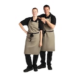 thumbnail of Whites polyester-katoenen schort olijf