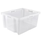 thumbnail of Keeeper - Set aus 2 Aufbewahrungsboxen Polypropylen mit Griff 44L Transparent 52x43x26 cm - Kollektion Franz