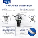 thumbnail of VIOKS Mixmesser Messerkreuz passend wie Vorwerk Thermomix TM5 Küchenmaschine
