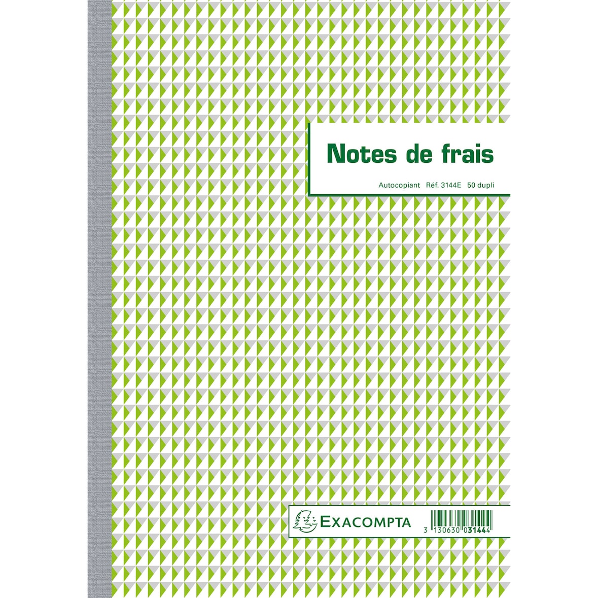 Exacompta - Réf. 3144E - Paquet de 5 Manifolds Note de frais 29,7x21cm 50 feuillets dupli autocopiants