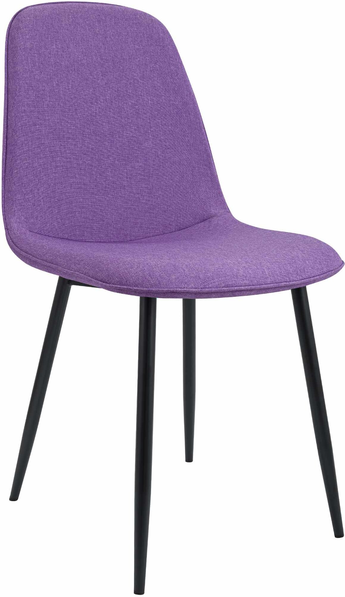 CHEFGASTRO Esszimmerstuhl MEXICO CITY Stoff HxBxT 88x45x54cm Lila Küchenstuhl