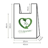 thumbnail of MONOUSO - Hemdchenbeutel Mehrweg 40x60cm 50µm (100 Stück)