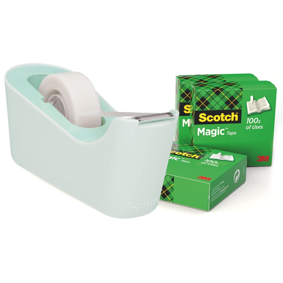 3M Scotch Tischabroller Multipack C18, mint