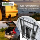 thumbnail of 10x Stehtisch klappbar Ø 80 cm Tischplatte Höhe 110 cm Stahlgestell Partytisch Bistrotisch in Weiß