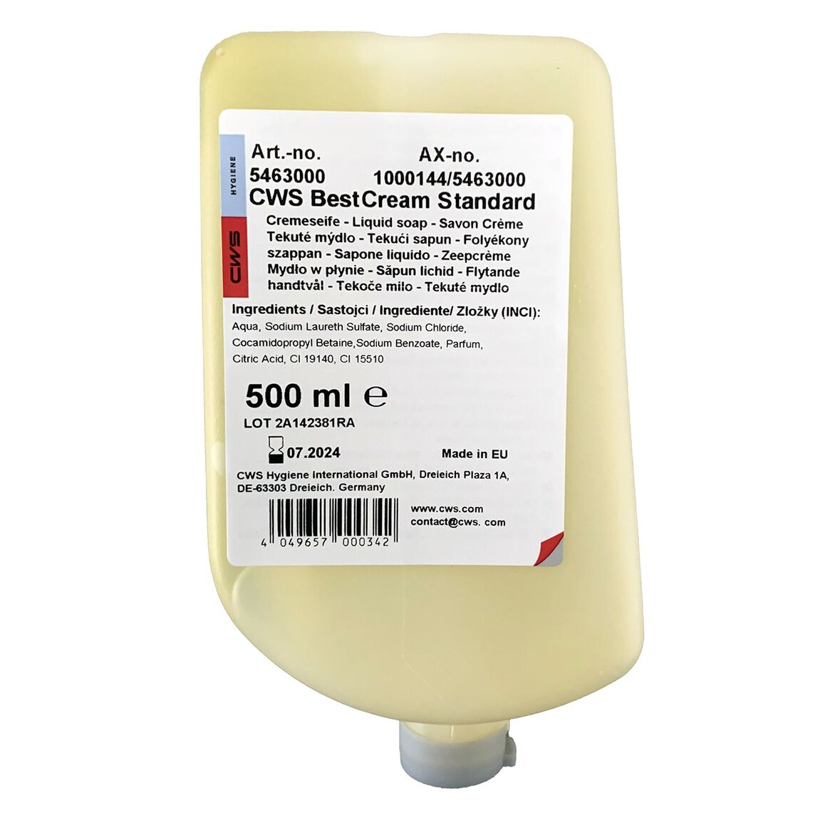 CWS 137002204 BestCream Flüssigseife Zitrusduft 500 ml