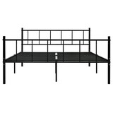 thumbnail of vidaXL Bedframe metaal zwart 180x200 cm
