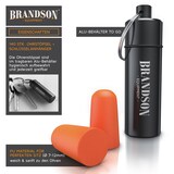 thumbnail of Brandson Ohrstöpsel für Gehörschutz - Schaumstoff Ohrstöpsel - 140 Stück XXL Packung - superweiche Stöpsel - hohe Dämpfung 34 db SNR