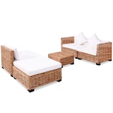 thumbnail of vidaXL Sofagarnitur 14-tlg. Natürliches Rattan