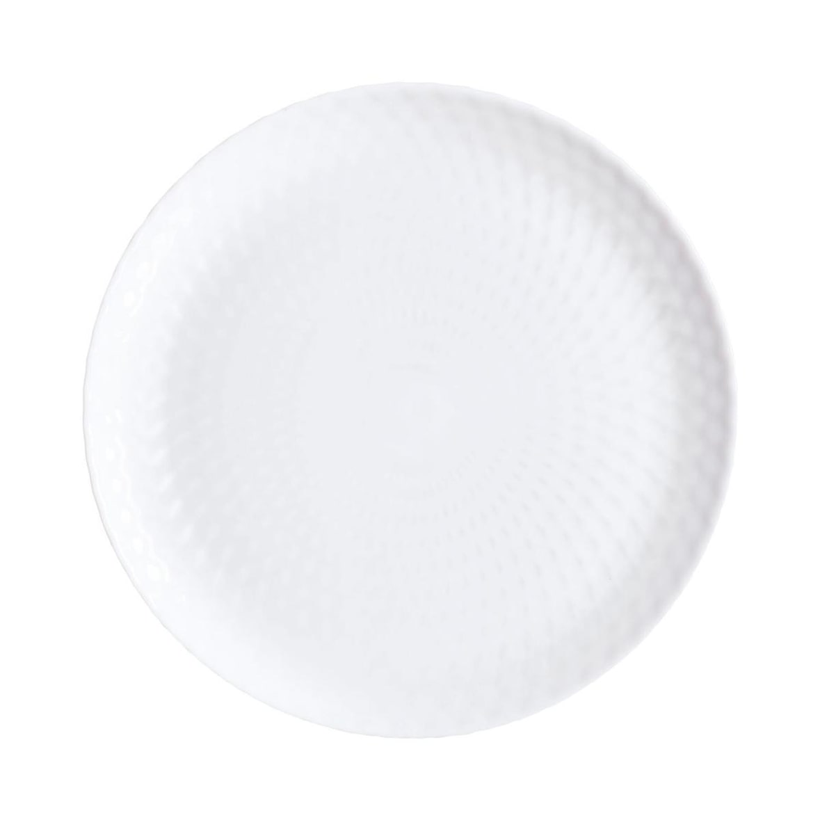 Luminarc Pampille Assiette Plate Opale Blanche 25Cm