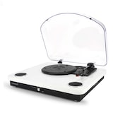 thumbnail of Platine vinyles Ledwood Round 300 Blanche  - 33-45-78 Tours avec haut-parleurs stéréo 2x5W, Bluetooth - Encodage sur USB