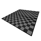 thumbnail of Geventileerde Kliktegels 6m x 6m voor Garage en Werkplaatsen, Antislip - 120 Zwart en 120 Grijs