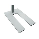 thumbnail of Lampadaire à éclairage double Stratus, à LED, coloris gris métal