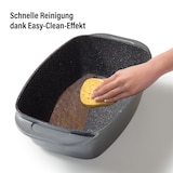 thumbnail of STONELINE® XXL Bräter 43 x 26 cm mit Deckel, Induktion und backofengeeignet, Antihaftbeschichtung, grau