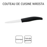 thumbnail of Couteau de cuisine avec lame en céramique de 7,5 cm Nirosta Céramique