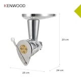 thumbnail of KAX92.A0ME KENWOOD Torchio per la pasta in acciaio inox. (23l x24p x15h cm) Accessorio per impastatrici per preparare numerosi formati di pasta