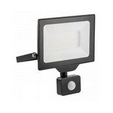 thumbnail of 50w Hochwertiger LED Fluter Strahler Flutlicht für den Außenbereich und Feuchtraum IP65 IK08 mit Bewegungs Sensor in schwarz Eckig|Kaltweiß