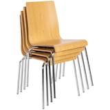 thumbnail of Cadeira empilhavel Gahanna natura