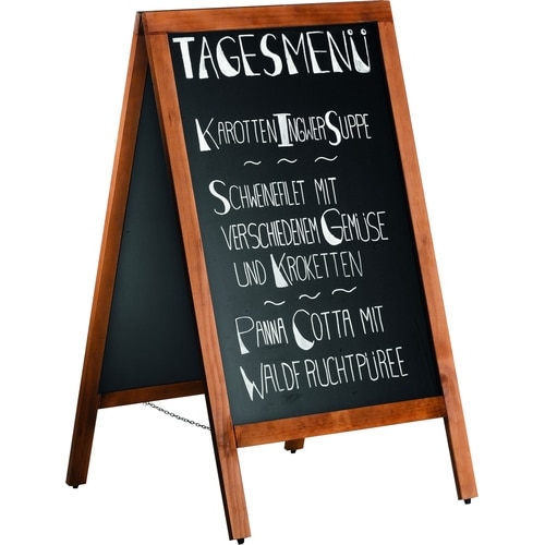 Menù board/lavagna modello Ivar