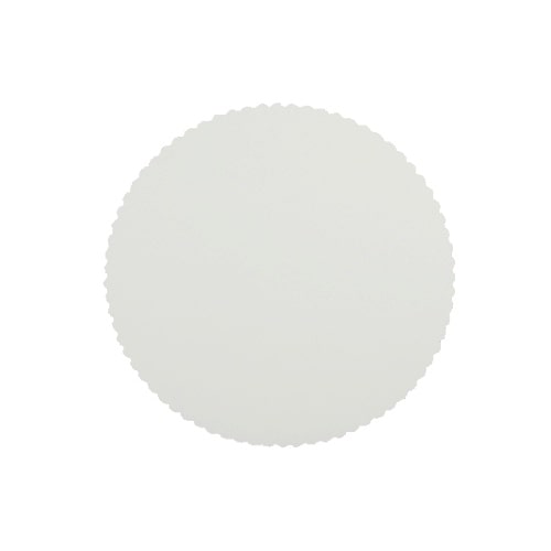 ABC Pak 500 Tortenunterlagen, Pappe [rc] rund Ø 24 cm weiss (95363, 5x100 Stück)