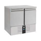 thumbnail of Gastro Tiefkühltisch Gefrierschrank Tiefkühlschrank, 2 Türen, 943x700x855mm
