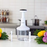 thumbnail of Kleva Sumo Chopper, Zerkleinerer, multifunktions Küchenhelfer, Schneebesen, manuell, 350ml, spülmaschinengeeignet