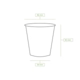 thumbnail of greenbox - rPET-Klarbecher 200 ml / 8 oz, Ø 95 mm, 800 St.