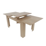 thumbnail of Tavolo da Pranzo Allungabile Estensibile Fino a 190 cm Tavolino Per 6 Persone Salotto Soggiorno Salone Design Moderno 190 x 78 x 90 cm Rovere