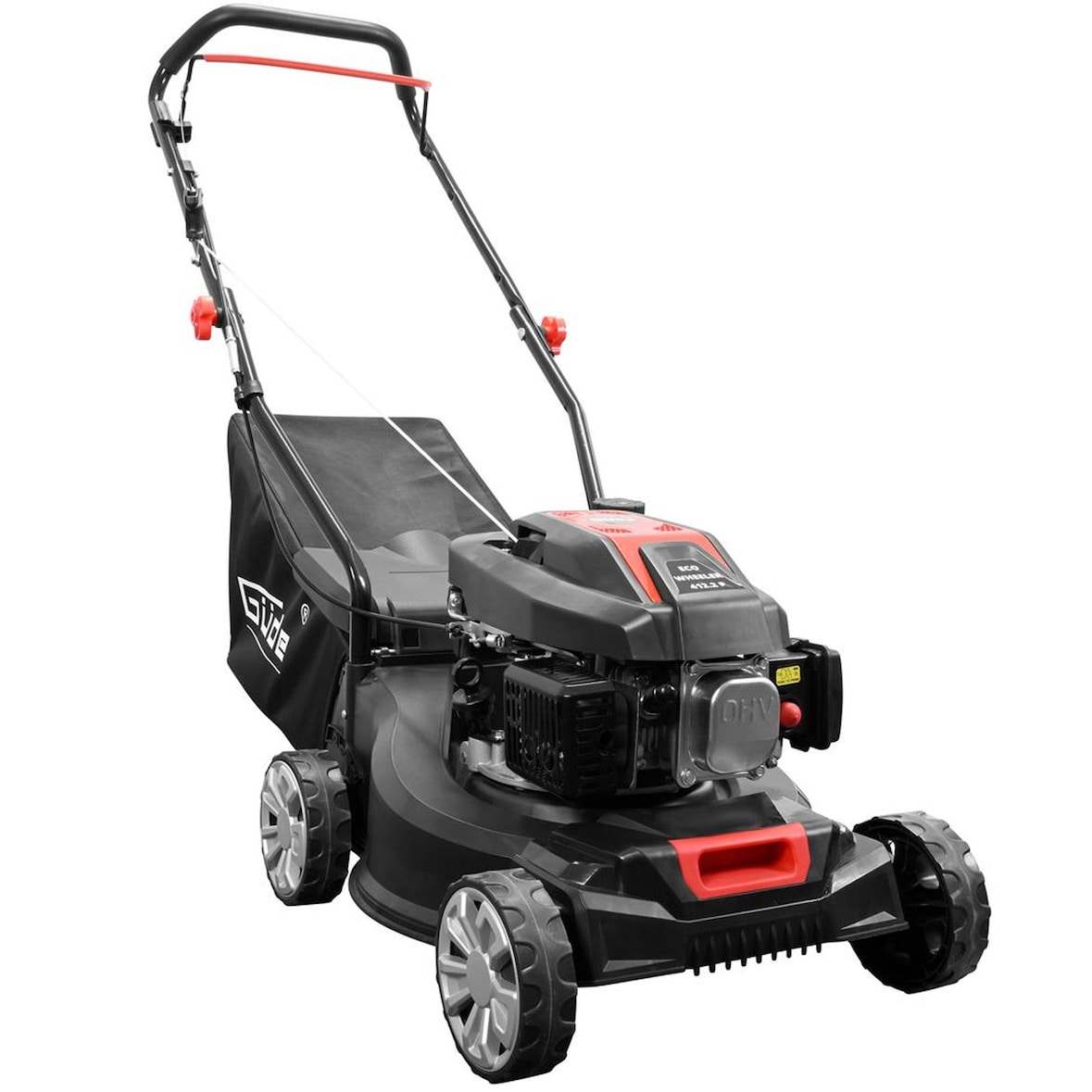 Güde Rasenmäher Benzin ECO WHEELER 412.2 P 4-Takt 41 cm Schnittbreite 40 L Fangsack 95460