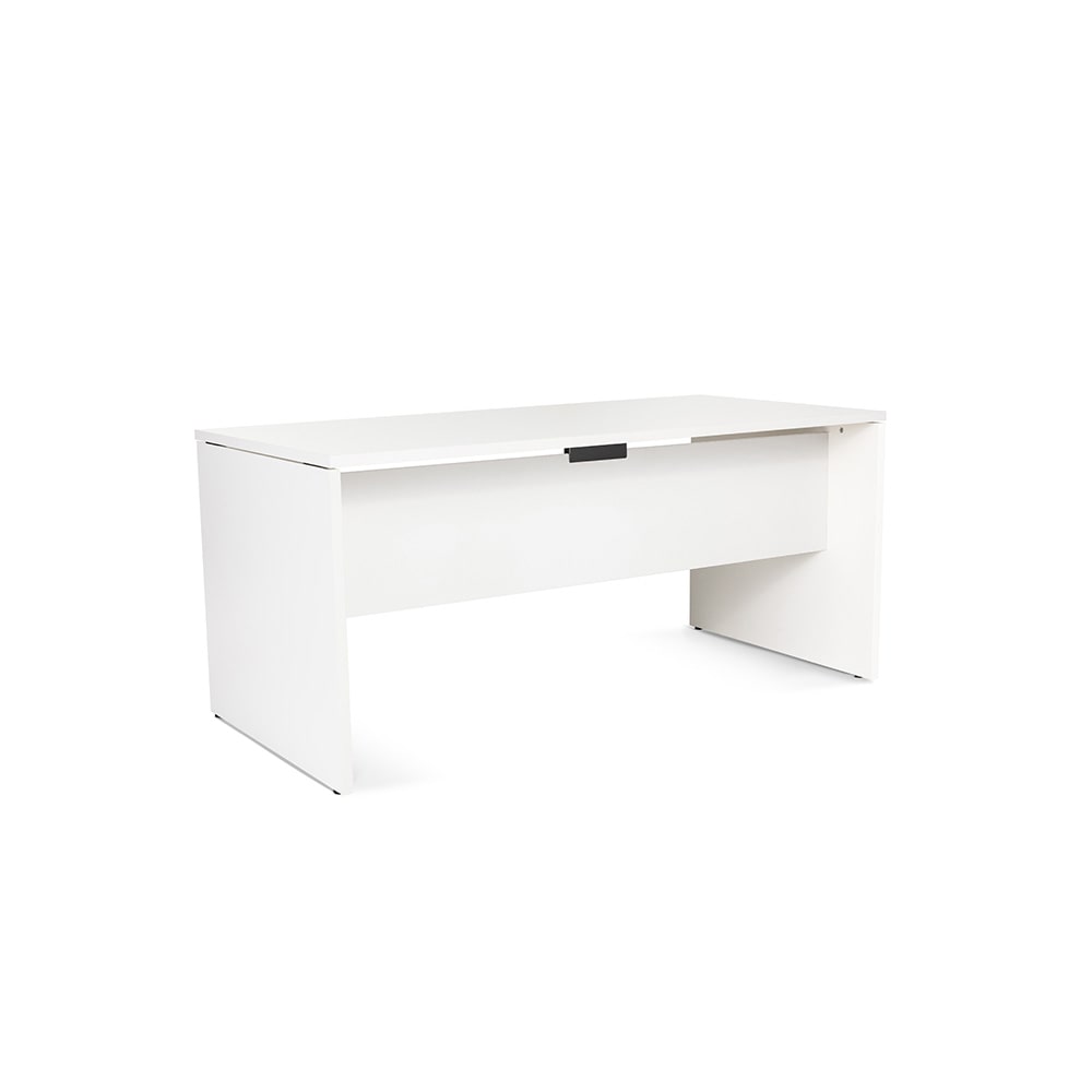 Rocada mesa de oficina serie work 160x80 blanco / blanco