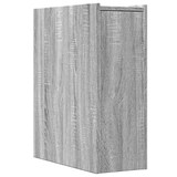 thumbnail of vidaXL Badschrank Schmal mit Rollen Grau Sonoma Holzwerkstoff