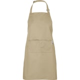 thumbnail of Chefs Fashion - Unisex Keukenschort - Beige Schort - 2 zakken - Simpel verstelbaar - 71 x 82 cm