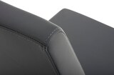 thumbnail of Décoshop26 - Set aus 2 Esszimmer-/Küchen-/Wartezimmerstühlen aus grauem PVC mit Kufengestell aus Edelstahl 10_0001597