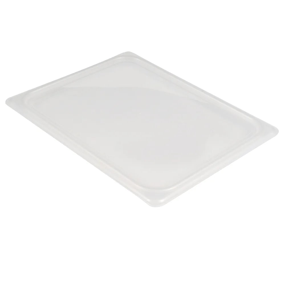 CAMBRO - 20PPCWSC-190 - Tapa hermética GN 1/2 - 26,5 x 32,5 cm - (No incluye cubeta) Blanco translúcido - Venta 1 unidad.