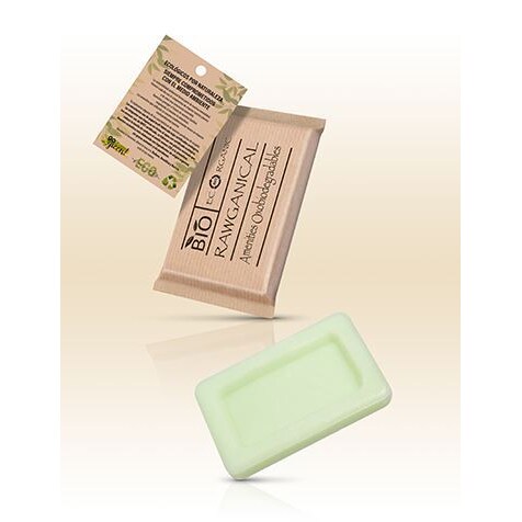500 pastillas de jabón Bio envasados individualmente en papel reciclado -  Amenities de bienvenida - para hoteles - 500 Unidades