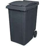 thumbnail of 360 Liter DIN Mülltonne, HxBxT 1090x620x860 mm, Gewicht 17,1 kg, grau/anthrazit