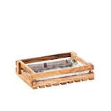 thumbnail of APS Table Caddy -OLIVE- 25 x 18 cm, H: 6 cm olijfhout