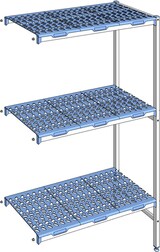 thumbnail of Tournus Equipement Rayonnage à clayettes amovibles 3 niveaux 175 x 105,1 x 50 cm Tournus - PCD1051