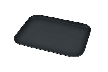 METRO PROFESSIONAL Bandeja de servir, fibra de vidro, 30.5 x 40.5 x 2.07 cm, retangular, preto