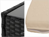 thumbnail of Décoshop26 - Conjunto de móveis de jardim de design em rattan sintético antracite com estrutura metálica e almofadas creme 39 x 73 04_0009736
