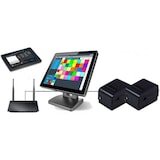 thumbnail of GASTRO Kassensystem mit 7" Bestellterminal, 2 x Bondrucker, 15" Hauptkasse