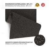 thumbnail of Grillschutzmatte BBQ-Matte "Dalton" - schwer entflammbar - Bodenmatte für den Grill // 200 x 500 cm