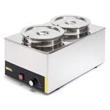 thumbnail of Bain-marie inox cuisson sous-vide 2 x 5,2 Litres, 1200 W, 220 V - MONO