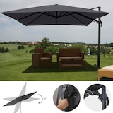 thumbnail of Décoshop26 - 3x4 m großer freitragender Sonnenschirm verstellbar neigbar und um 360° drehbar aus Aluminium und 220 g/m² 04_0007948